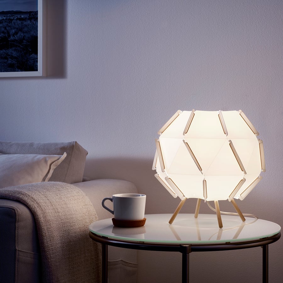 SJÖPENNA Table lamp, white IKEA