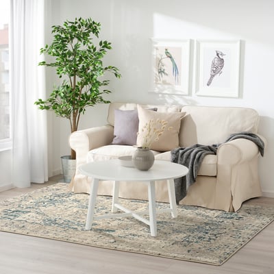 SKAFTERUP Rug, low pile, multicolour, 160x235 cm