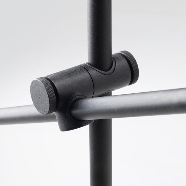SKURUP Floor/reading lamp, black