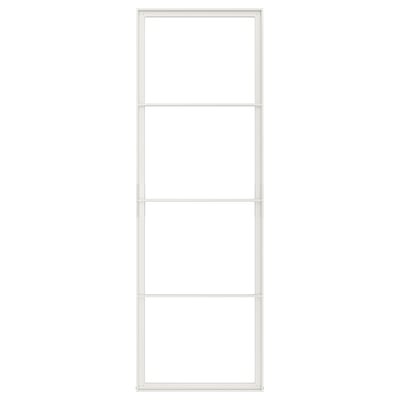 SKYTTA Sliding door frame, white, 77x231 cm