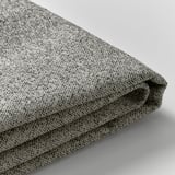 Folded grey fabric, textured, high quality.