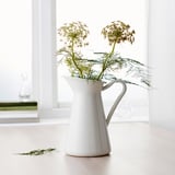 SOCKERÄRT Vase/jug, white, 22 cm