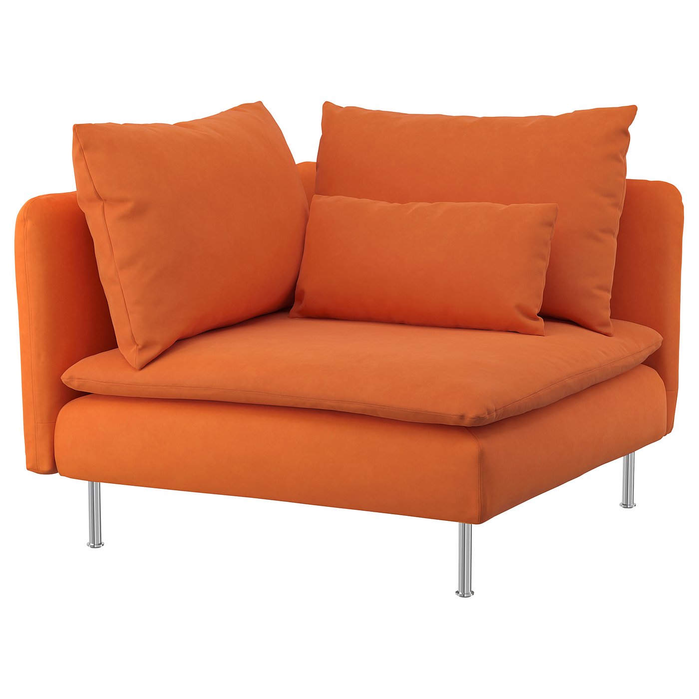 SÖDERHAMN Corner section - Samsta orange - IKEA