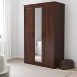 SONGESAND Bedroom furniture, set of 5, brown, 160x200 cm
