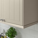 STENSUND Contoured deco strip/moulding, beige, 221x3 cm