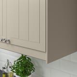 STENSUND Contoured deco strip/moulding, beige, 221x3 cm