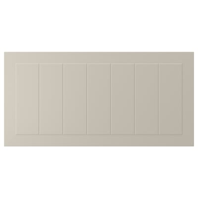 STENSUND Drawer front, beige, 80x40 cm