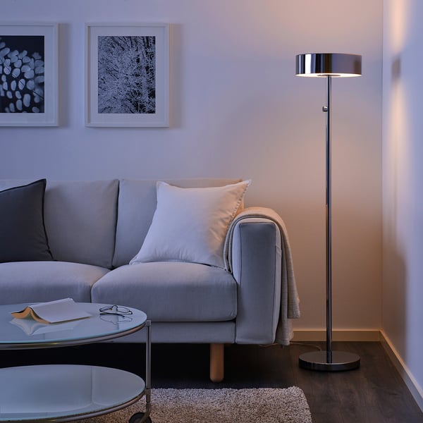 STOCKHOLM 2017 Floor lamp, chrome-plated