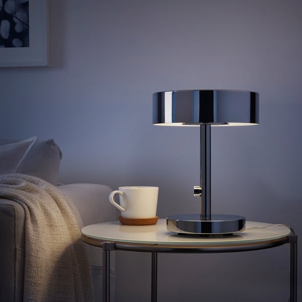 STOCKHOLM 2017 Table lamp, chrome-plated
