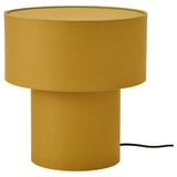 STOCKHOLM 2025 Table lamp, yellow/textile, 35 cm