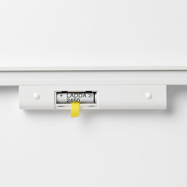 stotta شريط أضواء للخزانة led مع حساس يعمل بالبطارية أبيض 32 سم ikea