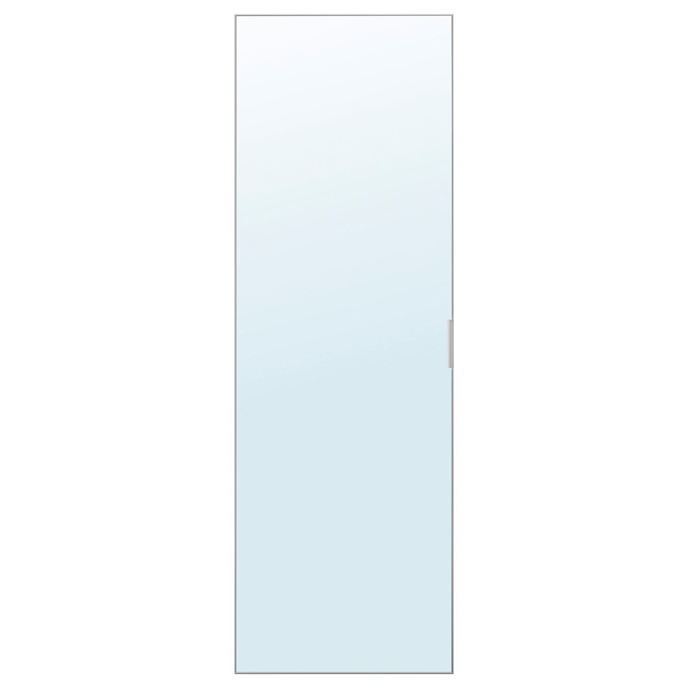 STRAUMEN door with hinges, mirror glass, 60x180 cm - IKEA