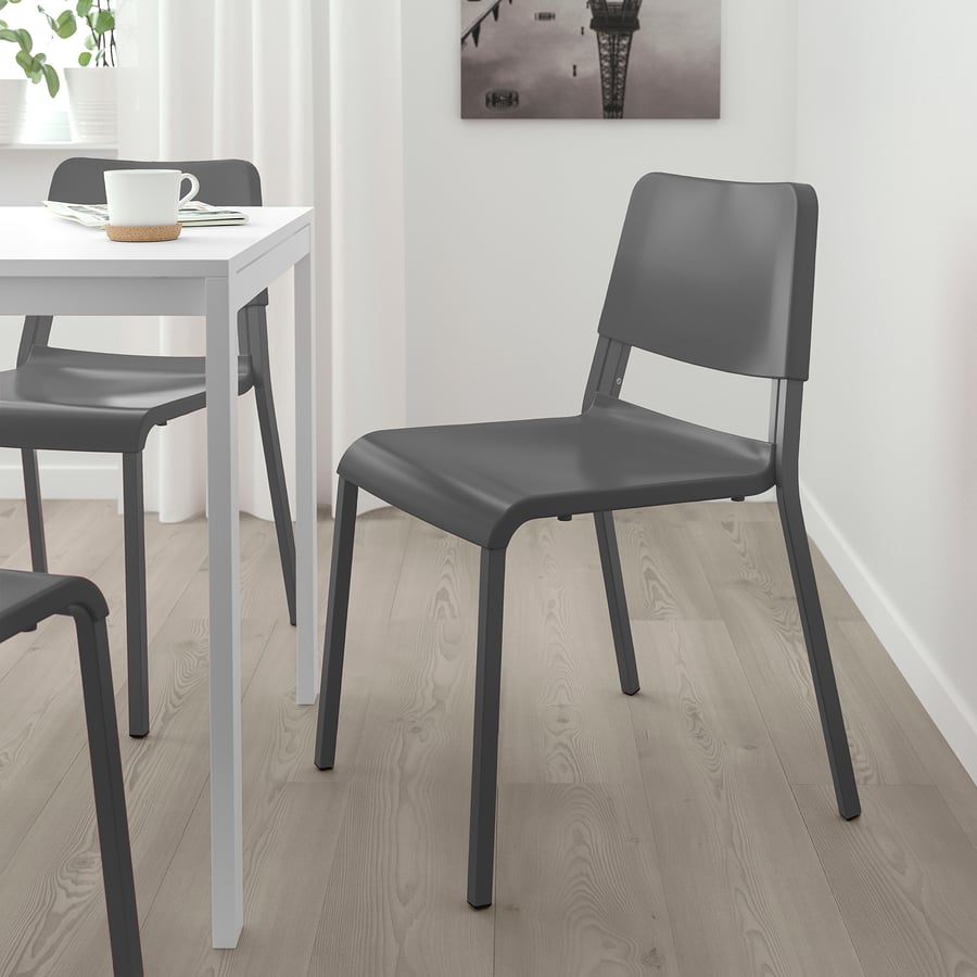 TEODORES Chair dark grey IKEA