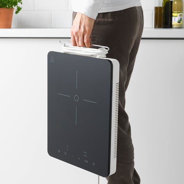TILLREDA Portable induction hob, white