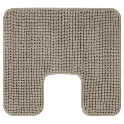 TOFTBO Pedestal mat, beige, 55x60 cm