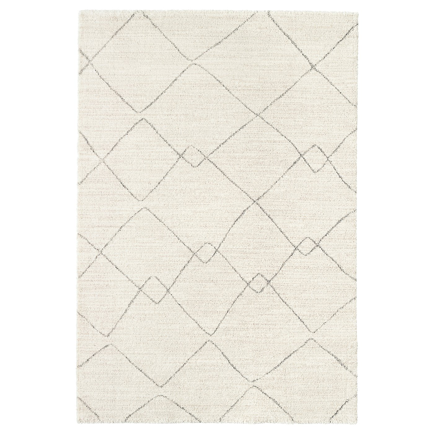 TVERSTED rug, low pile, beige, 170x240 cm IKEA