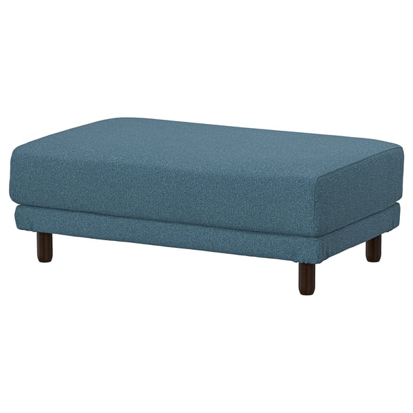 UPPÅKRA Footstool, Axvall dark grey-blue