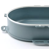 UTBJUDA Add-on unit f stackable lunch box, for dry food grey-turquoise, 0.3 l