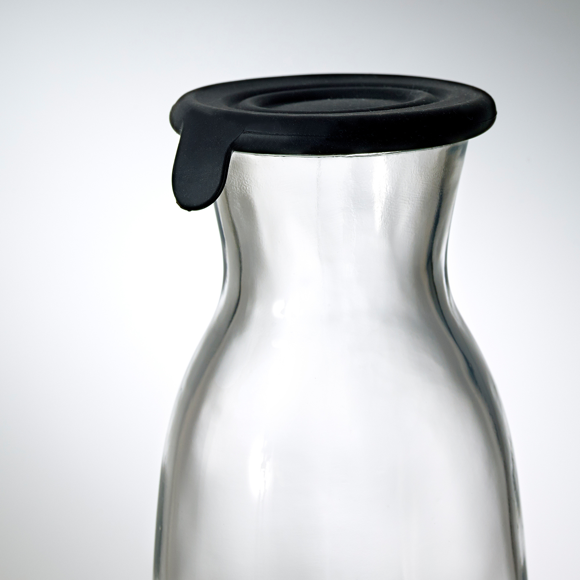 VARDAGEN Carafe with lid, clear glass, 0.5 l - IKEA
