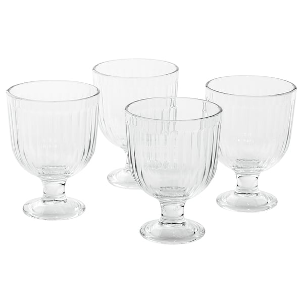 VARDAGEN Goblet, clear glass, 28 cl