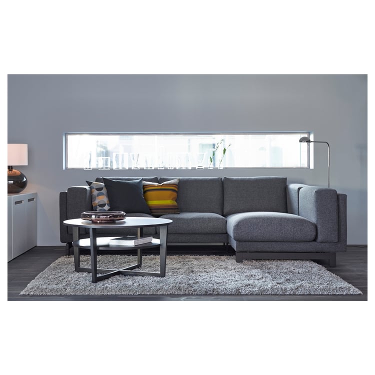 VEJMON Coffee table, blackbrown, 90 cm IKEA