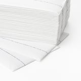 VERKLIGHET Paper napkin, white/blue, 38x38 cm