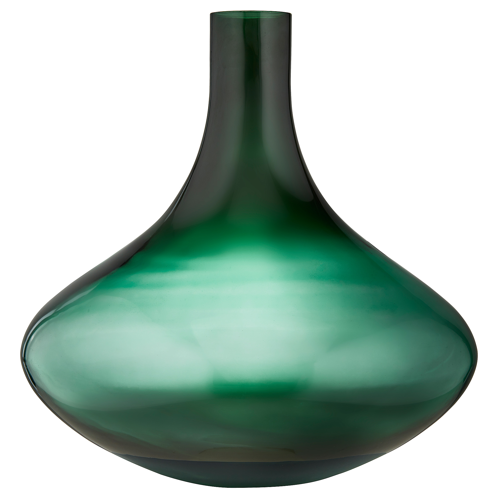 VINDFLÄKT Vase dark green IKEA