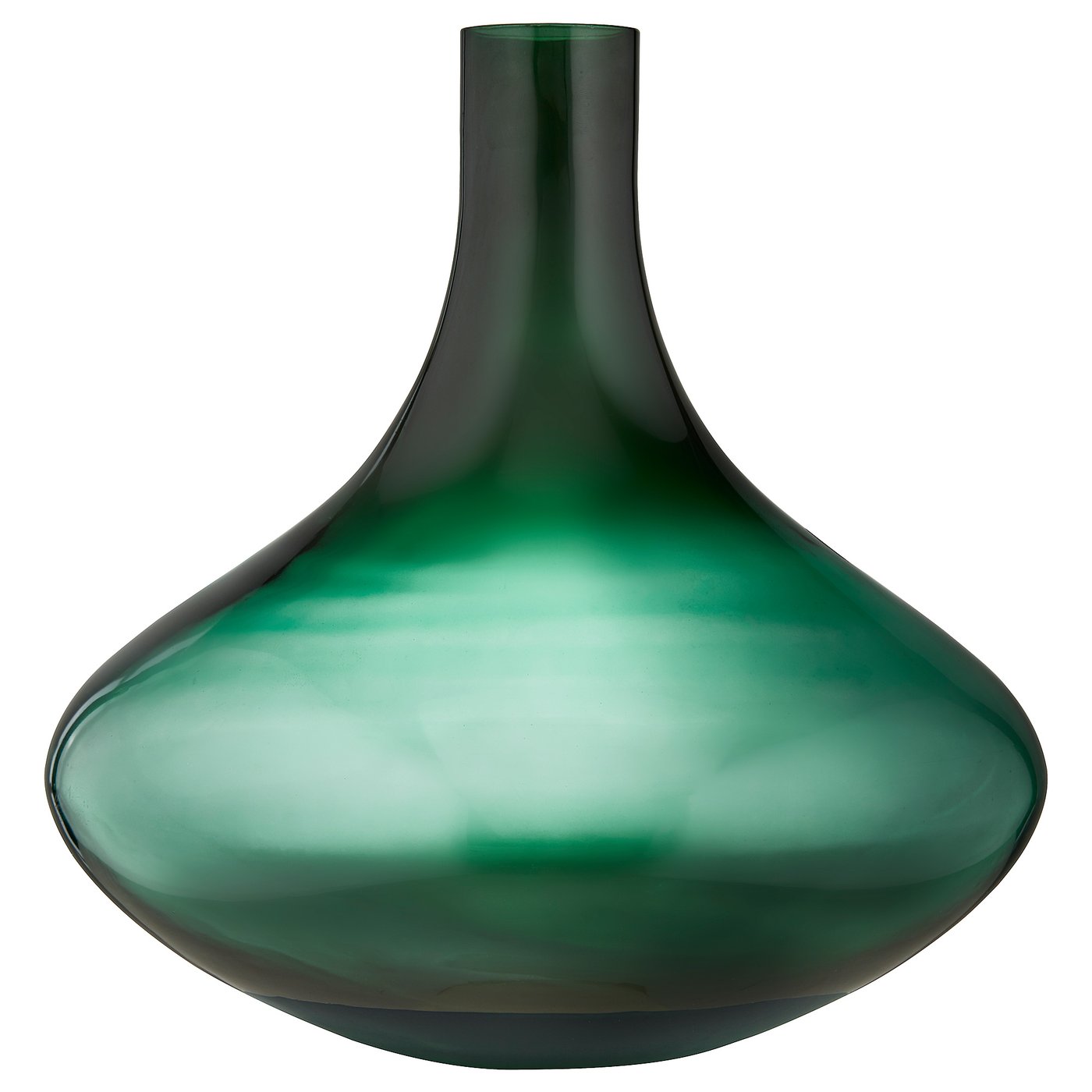 VINDFLÄKT Vase dark green IKEA