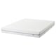 IKEA ÅBROTTEN white memory foam mattress, rectangular, firm support, cool top layer.
