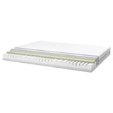 ÅBROTTEN Foam mattress, medium firm/white, King