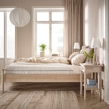 ÅBROTTEN Foam mattress, medium firm/white, King