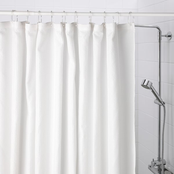 ADDARN Shower curtain white IKEA