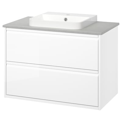 ÄNGSJÖN / BACKSJÖN Vanity with drawers
