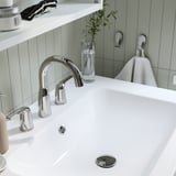 ÄNGSJÖN / ORRSJÖN Sink cab w drawers/sink/tap, high gloss white, 31x21x27 5/8 "