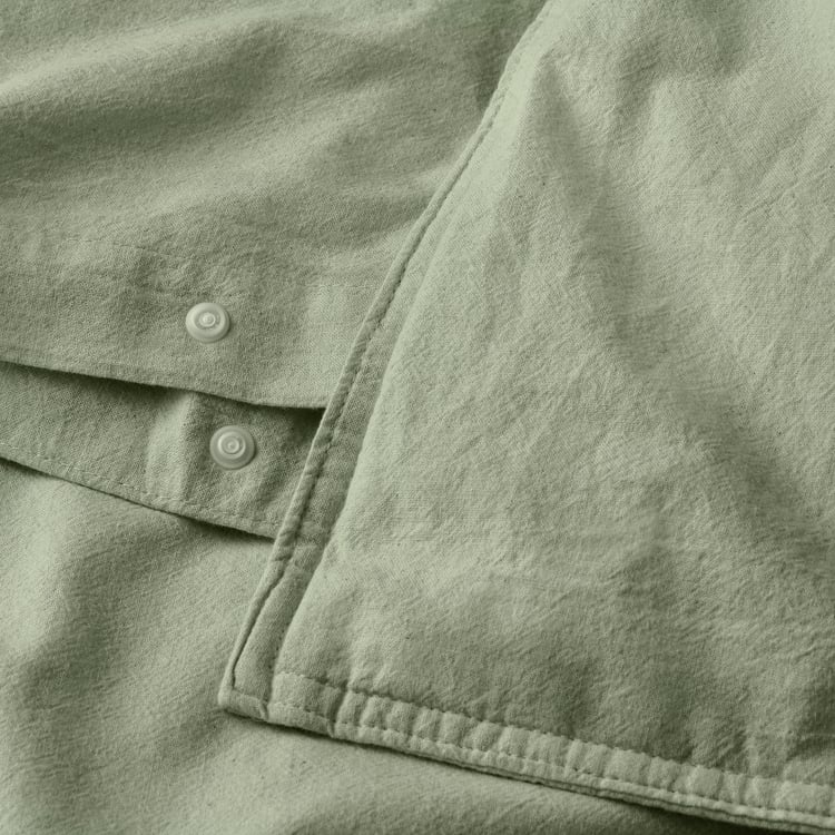 ÄNGSLILJA Duvet cover and pillowcase(s) graygreen IKEA CA