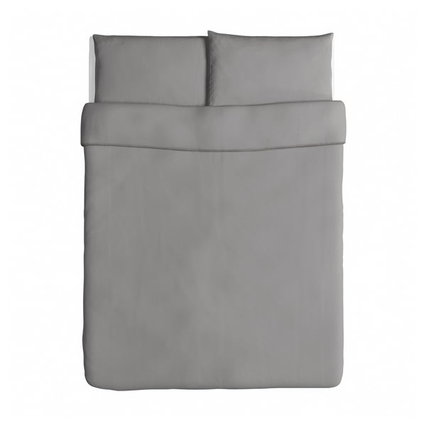 ÄNGSLILJA Duvet cover and pillowcase(s), gray, Full/Queen (Double/Queen) -  IKEA CA