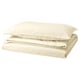 ÄNGSLILJA Duvet cover and pillowcase(s), natural, Twin