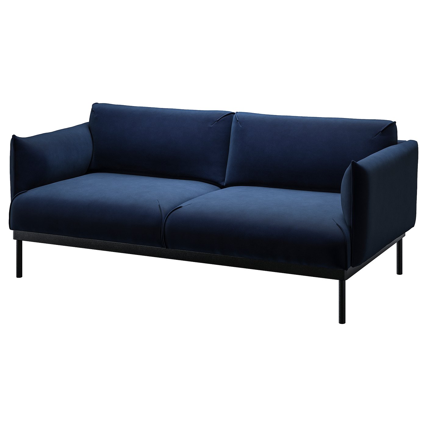ÄPPLARYD loveseat, Djuparp dark blue - IKEA CA