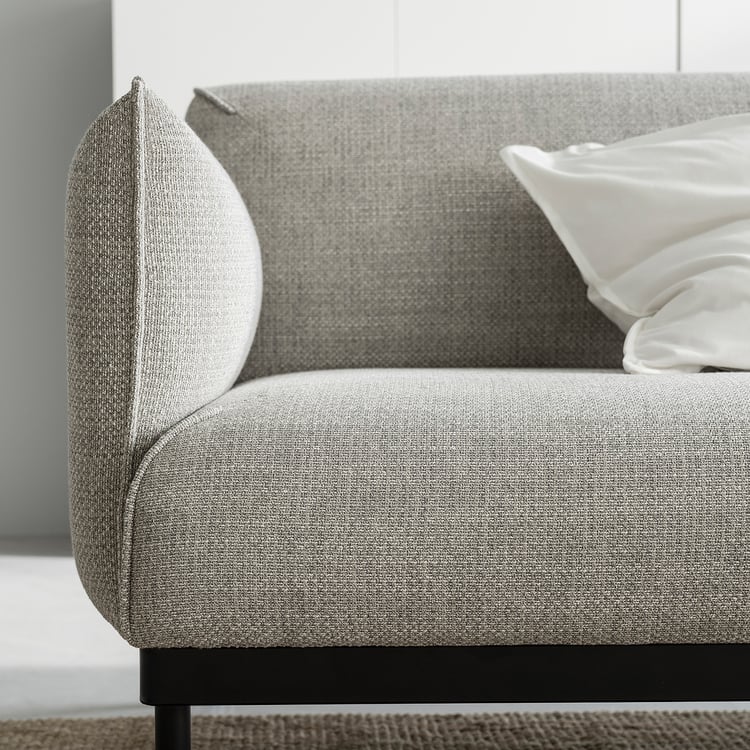 ÄPPLARYD sofa, Lejde light gray IKEA CA