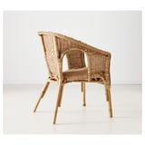 AGEN Armchair, rattan/bamboo