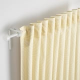 ÅKERMOLKE Curtains, 1 pair, beige, 57x98 "