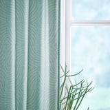 ÅKERMOLKE Curtains, 1 pair, light blue, 57x98 "