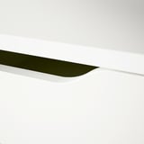 ALEX Drawer unit/drop file storage, white, 14 1/8x27 1/2 "