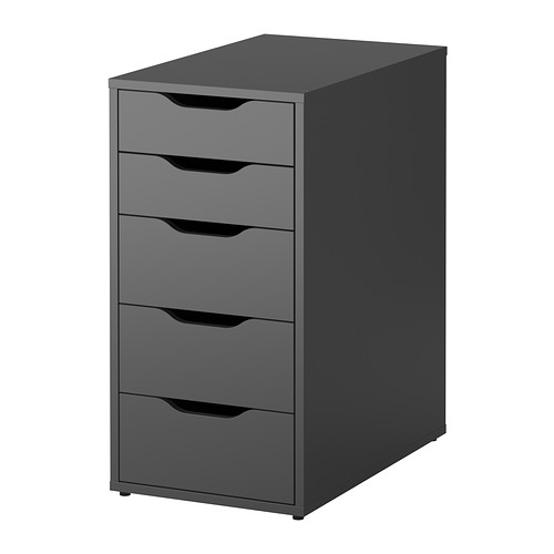 alex drawer unit - gray - ikea