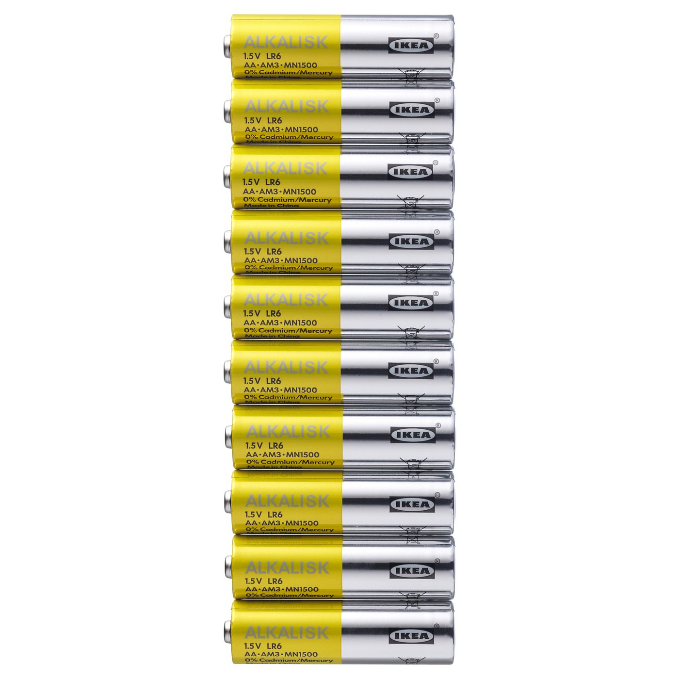 ALKALISK Alkaline battery IKEA