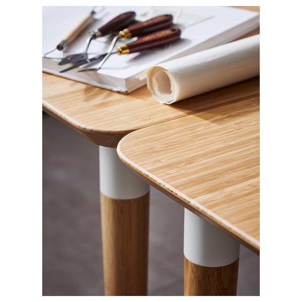 ANFALLARE tabletop, bamboo, 140x65 cm (551/8x255/8) - IKEA CA