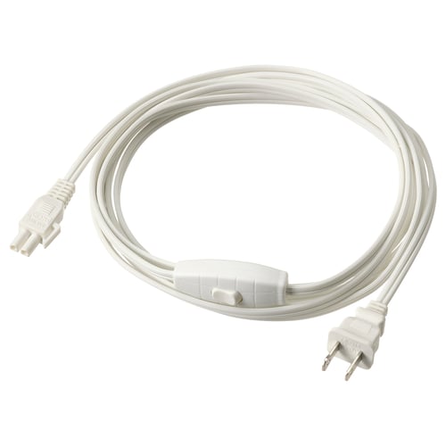 ANSLUTA Power supply cord, 11 ' 6 "