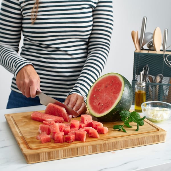APTITLIG Butcher block, bamboo, 17 ¾x14 ¼ "