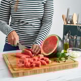 APTITLIG Butcher block, bamboo, 17 ¾x14 ¼ "
