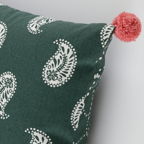 AROMATISK cushion cover, leaf green, 50x50 cm (20x20") IKEA CA